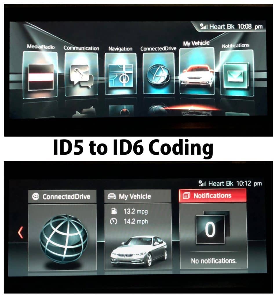 BMW ID5 to ID6 Coding Upgrade