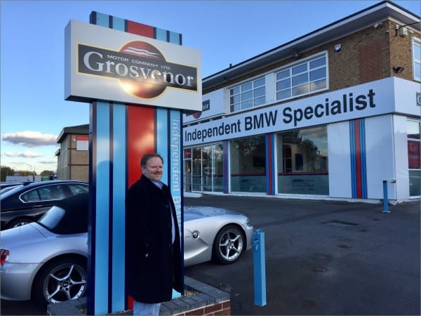 Sean Storey Professional Snooker Player Grosvenor Motor Company BMW Specialist