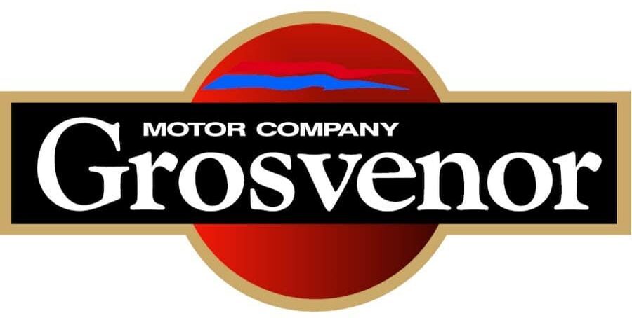 Grosvenor Motor Company Reading Logo